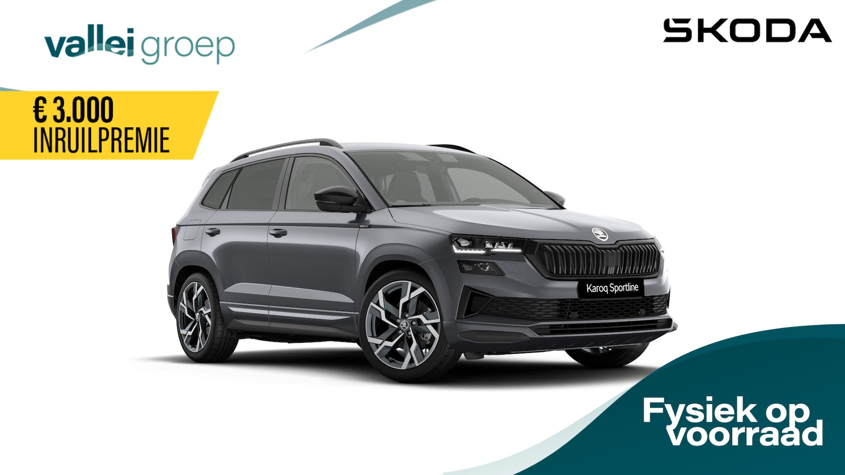 Skoda Karoq - Sportline Business 1.5 TSI 110 kW / 150 PK SUV - AutoWereld.nl