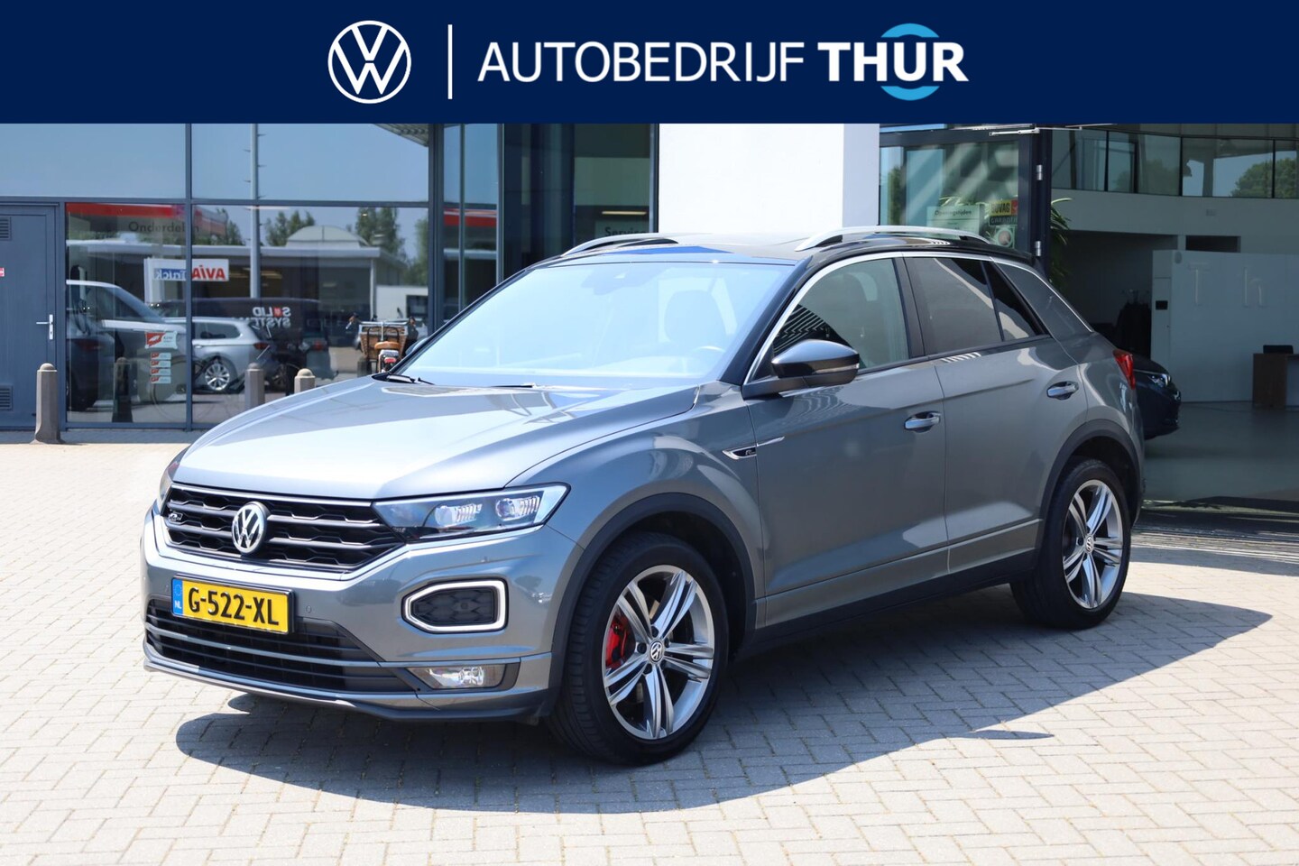 Volkswagen T-Roc - 1.5 TSI Sport Business R 110KW-150PK DSG, 4 Seizoenenbanden, Dodehoek sensor, R Line in en - AutoWereld.nl