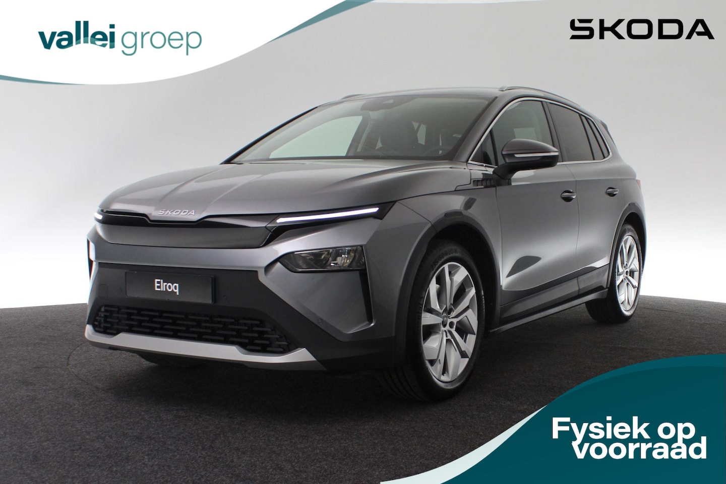 Skoda Elroq - Business Edition Tour 150 kW / 204 pk Trekhaak | Camera | Navigatie | Stoel/Stuurverwarmin - AutoWereld.nl