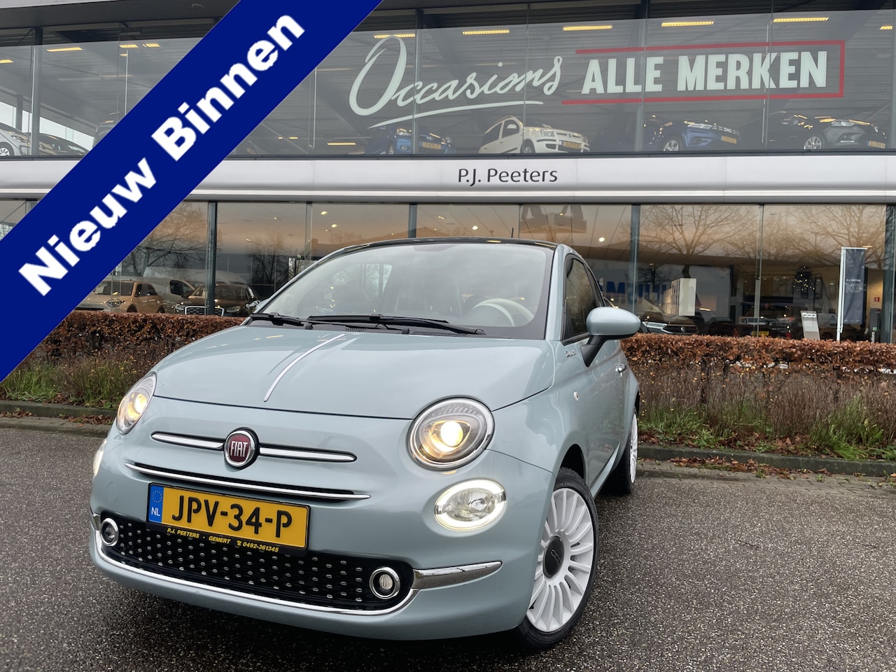 Fiat 500 - 1.0 Hybrid Dolcevita Clim control - Apple carplay/Android auto - Bluetooth - Cruise contro - AutoWereld.nl