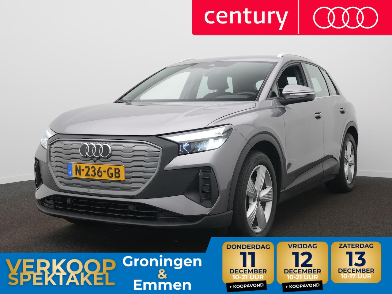 Audi Q4 e-tron - 35 Launch edition 55 kWh | Elek. Klep | Stoelverwarming | Carplay - AutoWereld.nl