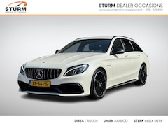 Mercedes-Benz C-klasse Estate - AMG 63 | Burmester | Geheugenstoelen | Sportuitlaat | Designo Kleur | Kruisspaak Velgen |
