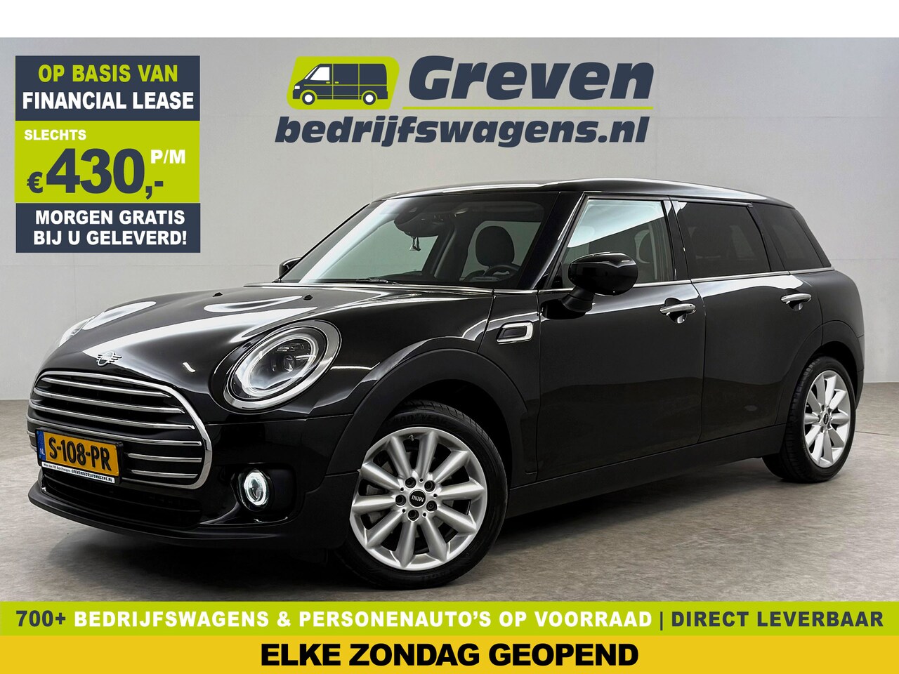 MINI Clubman - 1.5 Cooper Classic | Virtual | Sfeerverl. | Camera | LED | Cruise | Navi | Stoelverw. | Pa - AutoWereld.nl