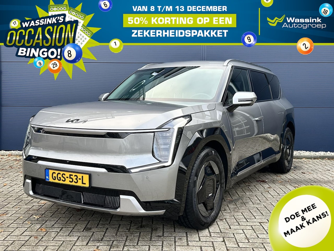 Kia EV9 - 99,8kWh 204pk RWD Launch Edition | Stoel- & Stuurverwarming | Leder | Stoelventilatie | El - AutoWereld.nl