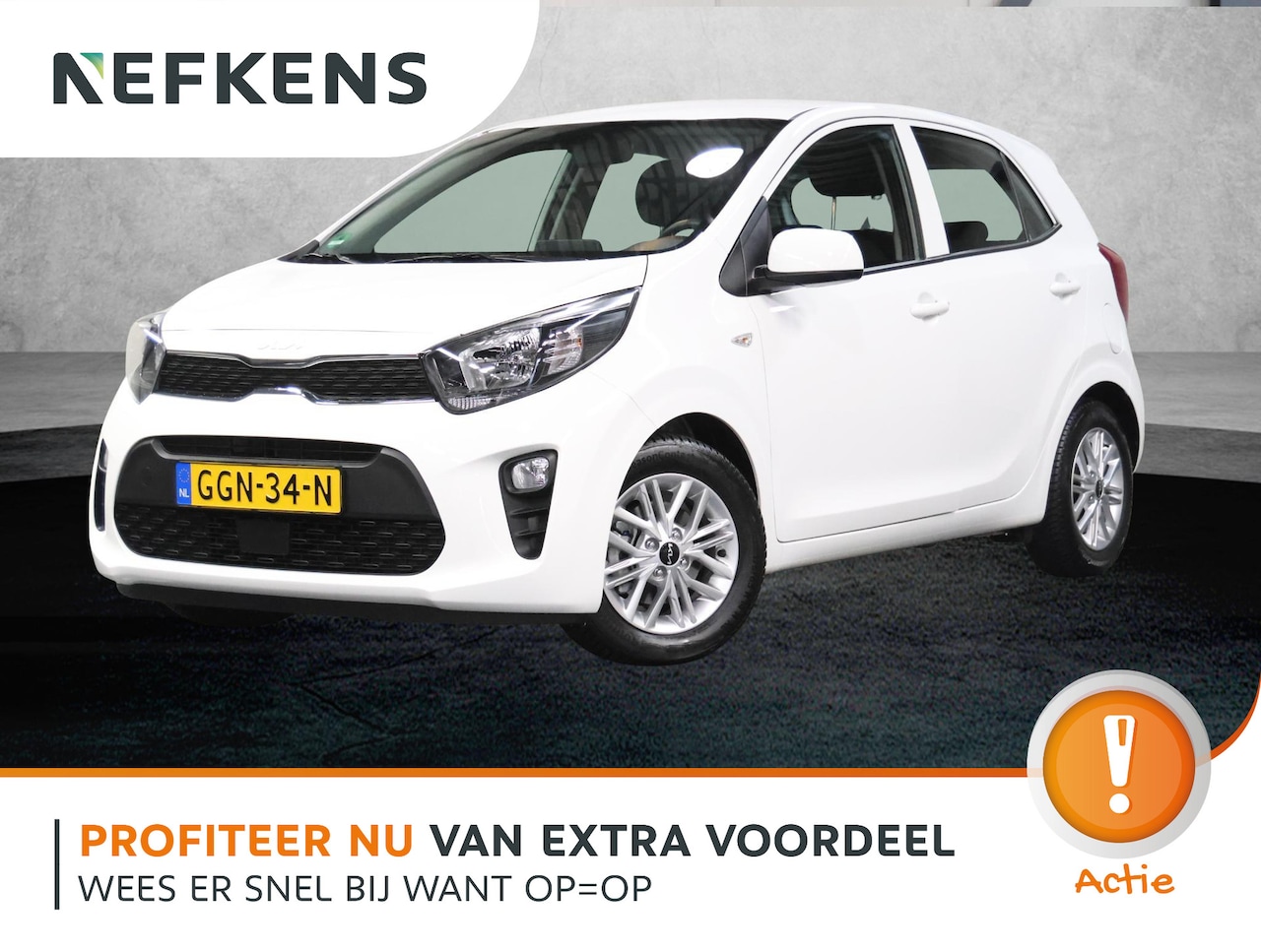 Kia Picanto - 1.0 DPi DynamicLine | 1ste eigenaar | Camera | AppleCarPlay/Android | Airco | Trekhaak | D - AutoWereld.nl
