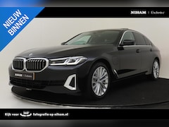 BMW 5-serie - 530e HIGH EXECUTIVE -LUXURY-LINE|PANO.DAK|HEAD-UP DISP.|360°CAM|ADAP.DEMP.|PRIVACY.GLAS|AD