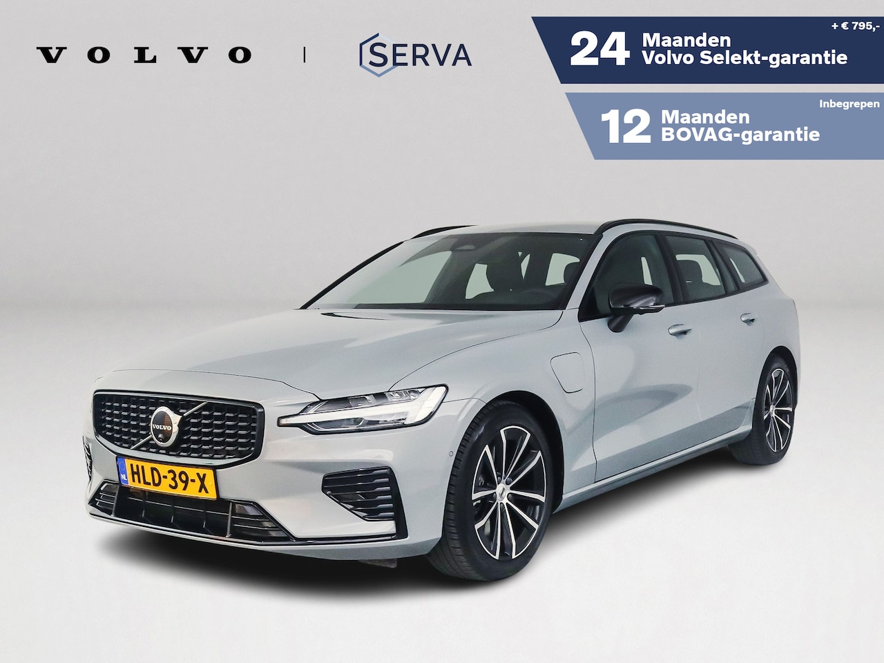 Volvo V60 - T6 Plug-in hybrid AWD Plus Dark | 360° camera | Harman Kardon | Stoel- en Stuurverwarming - AutoWereld.nl