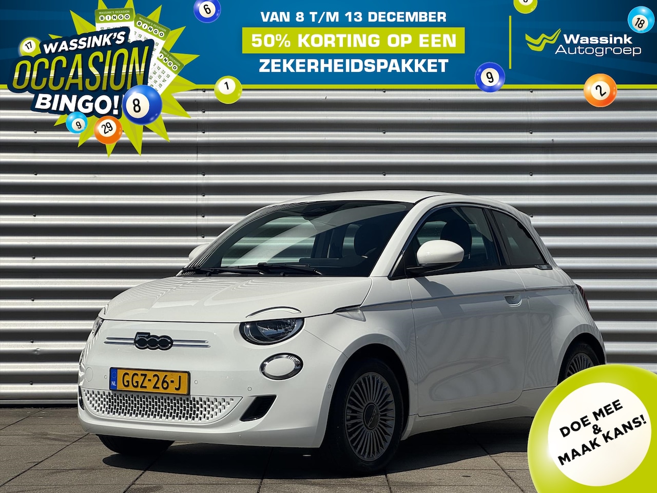 Fiat 500 - 42kWh 118pk Automaat Urban | Achteruitrijcamera | Cruise Control | Apple Carplay / Android - AutoWereld.nl