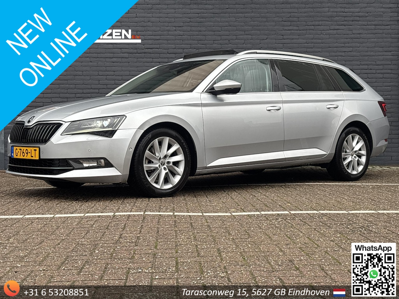 Skoda Superb Combi - 2.0 TDI Style Business | € 8.900,- NETTO! | Memory | Pano | Canton Speakers | Leder | Cru - AutoWereld.nl