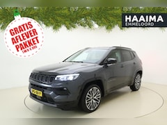 Jeep Compass - 1.5T e-Hybrid S | Automaat | Rondomzicht Camera | Lederen bekleding | Stoel & Stuurverwarm