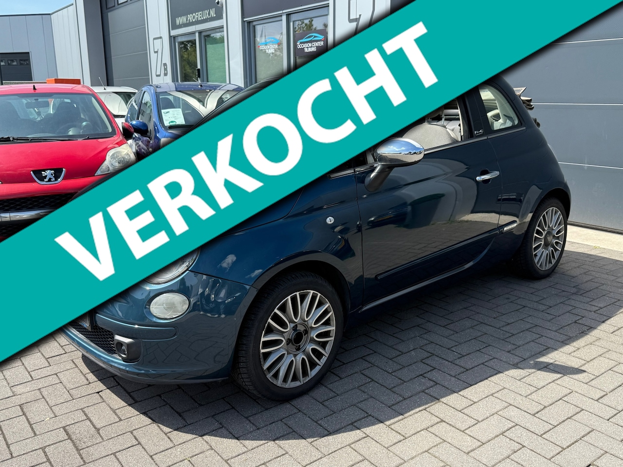 Fiat 500 C - 1.2 CABRIO | AIRCO | PARKSENSOR | APK 03-26 | - AutoWereld.nl
