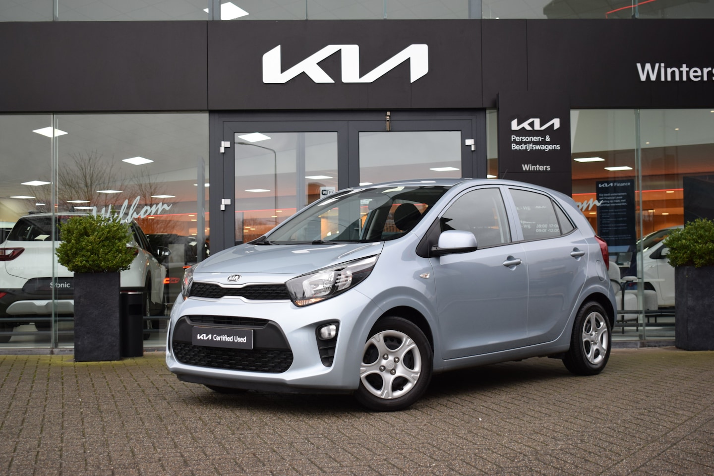 Kia Picanto - 1.0 CVVT EconomyPlusLine Bluetooth | Airco | Multifunctioneel Stuurwiel | Handgrepen + Bui - AutoWereld.nl