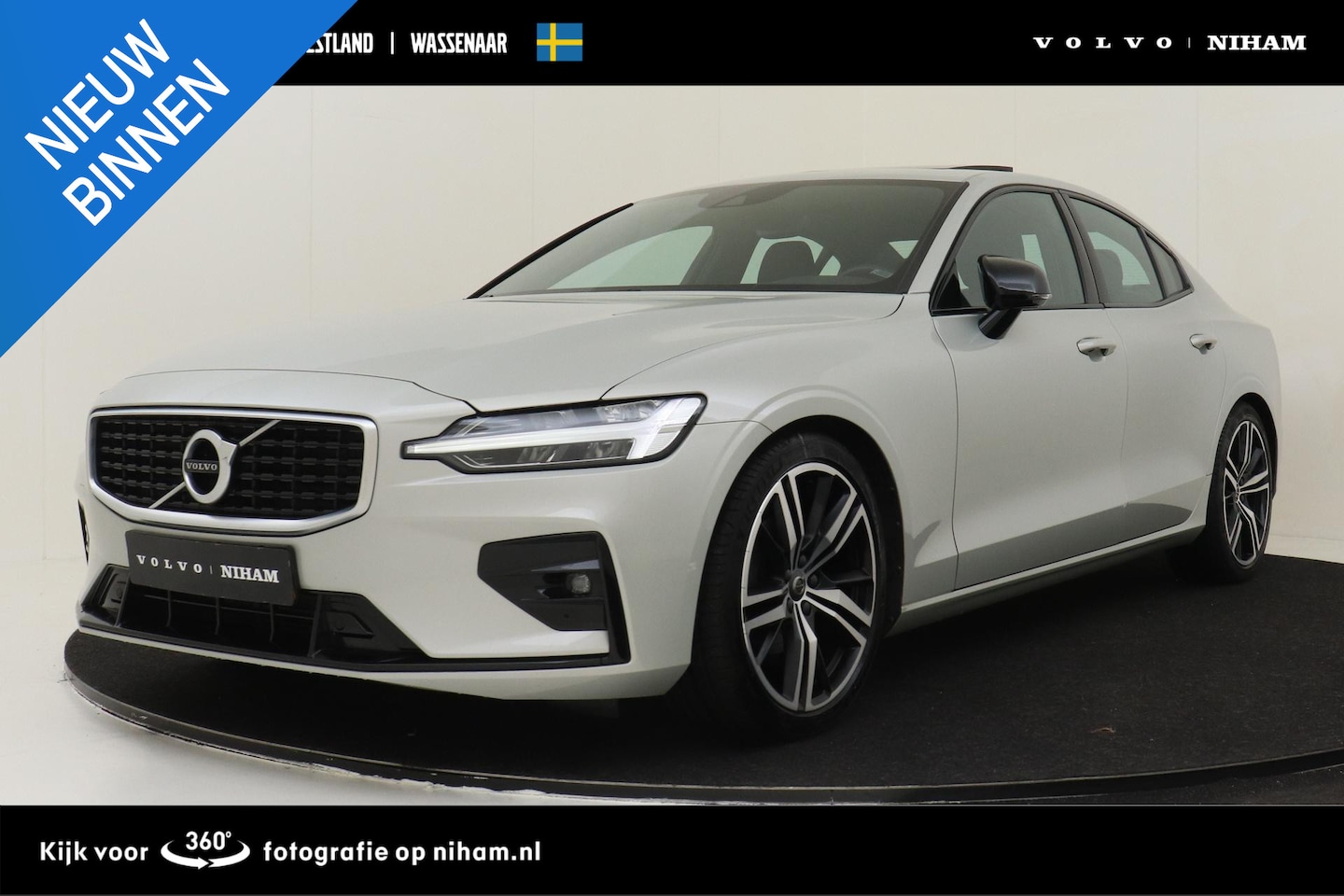 Volvo S60 - T4 AUT. R-DESIGN -PANO.DAK|HEAD-UP DISP.|HARMAN/KARDON|KEYLESS|POWER-SEATS|POLESTAR|TREKHA - AutoWereld.nl