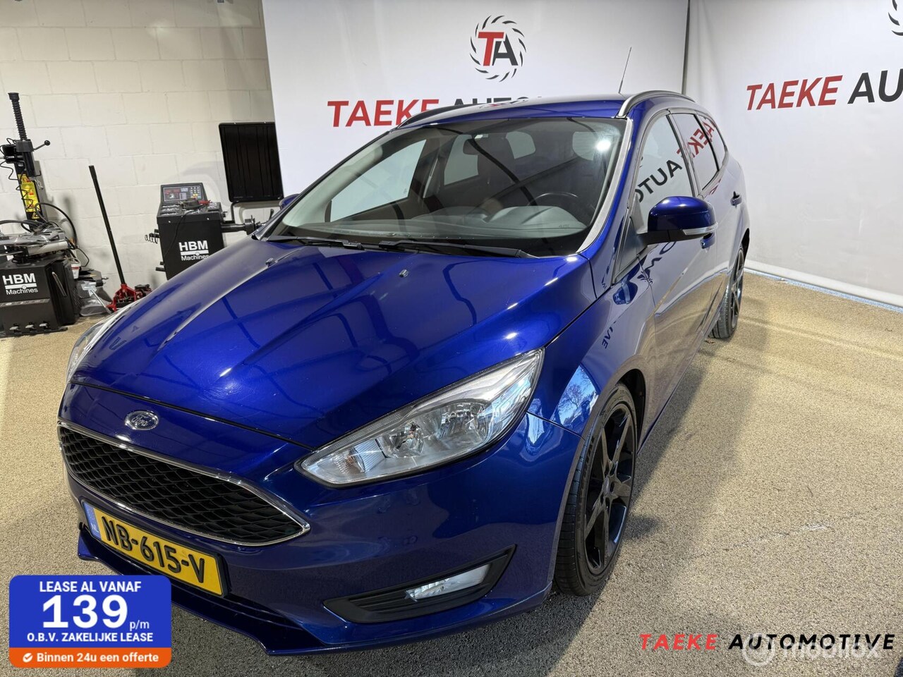 Ford Focus Wagon - 1.0 Trend Automaat/Clima/Cruise/Leder/Nap - AutoWereld.nl