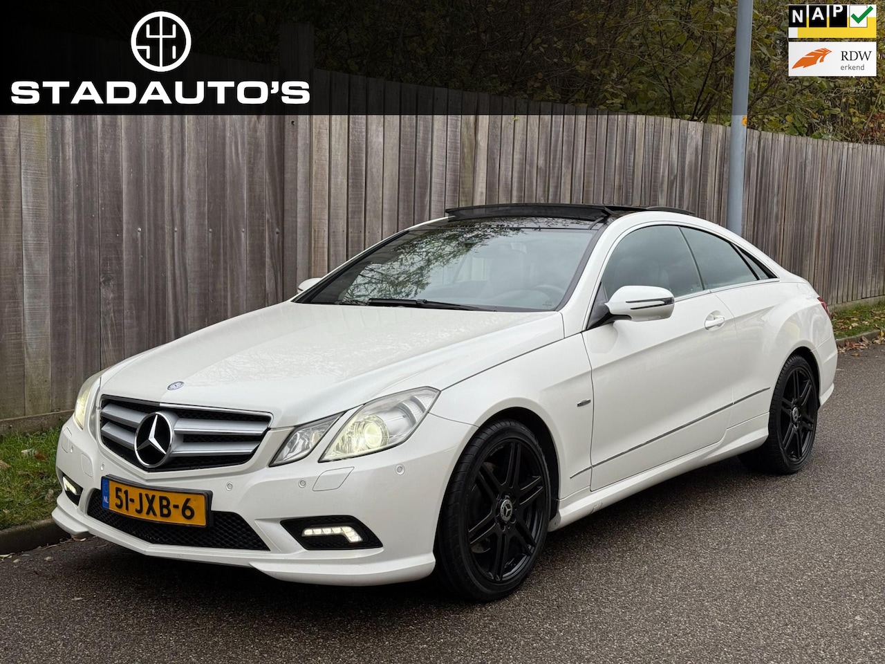 Mercedes-Benz E-klasse Coupé - 350 CDI AMG-Line Panoramadak NAP! - AutoWereld.nl