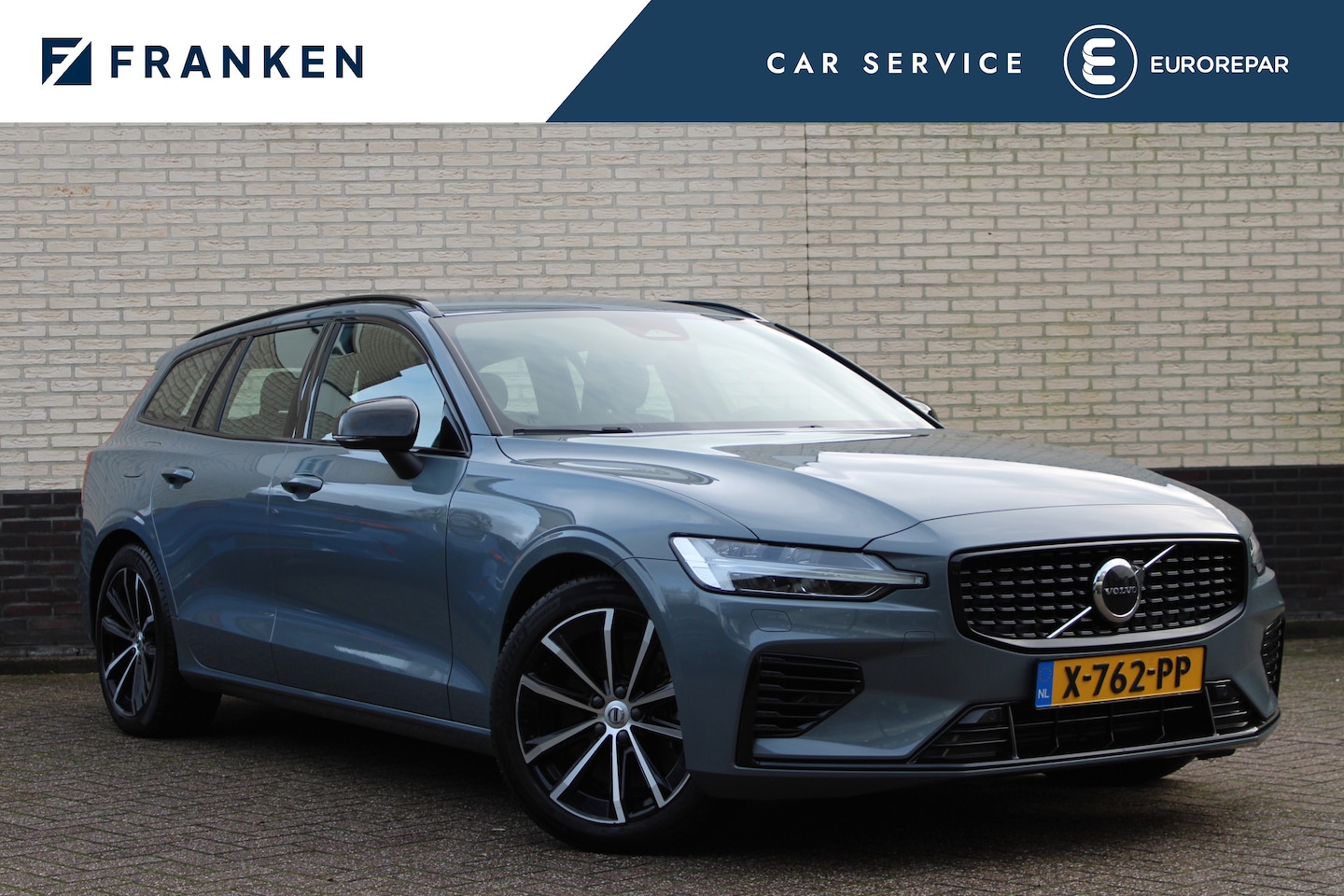 Volvo V60 - 2.0 T6 Plug-in hybrid AWD Plus Dark | Camera | Elektrische achterklep | Leder | Memory - AutoWereld.nl