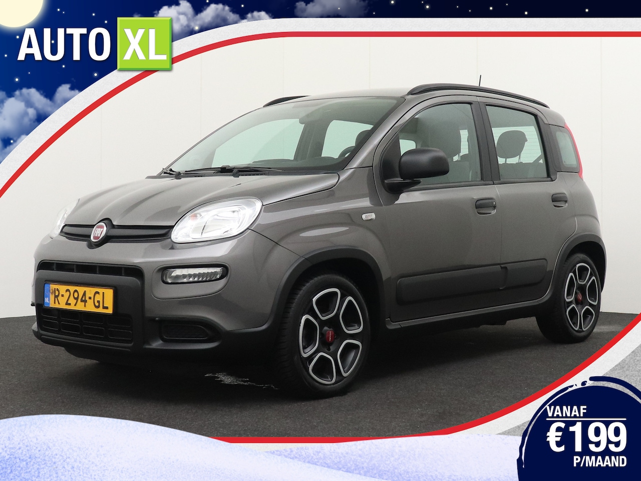 Fiat Panda - 1.0 Hybrid City Life Carplay LMV 15"Airco - AutoWereld.nl