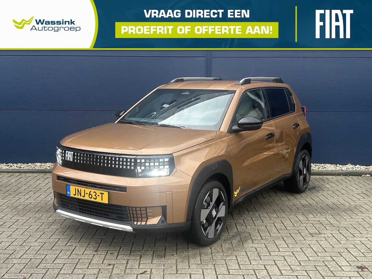 Fiat Grande Panda - 44kWh 113pk| Pack Winter| climate control| camera - AutoWereld.nl