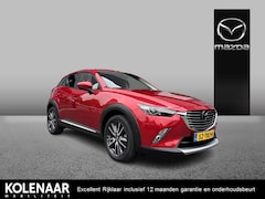Mazda CX-3 - 2.0 Sky-G 120pk GT-M /Afn. Trekhaak/Adaptive/Navi/HUD/Keyless/PDC + Camera achter/18 inch