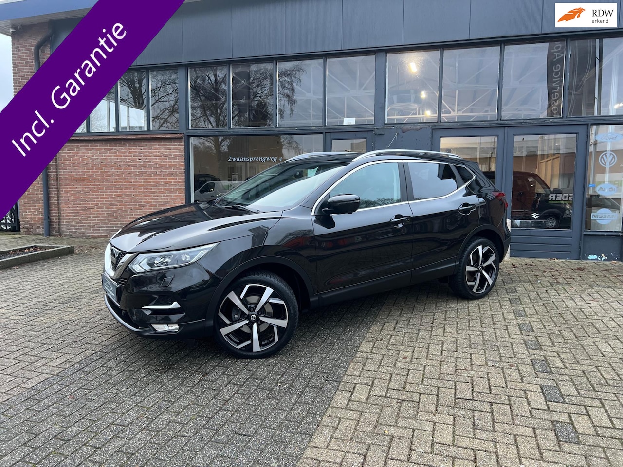 Nissan Qashqai - 1.2 Tekna 1.2 Tekna, Pano, 360°, Lane assist - AutoWereld.nl