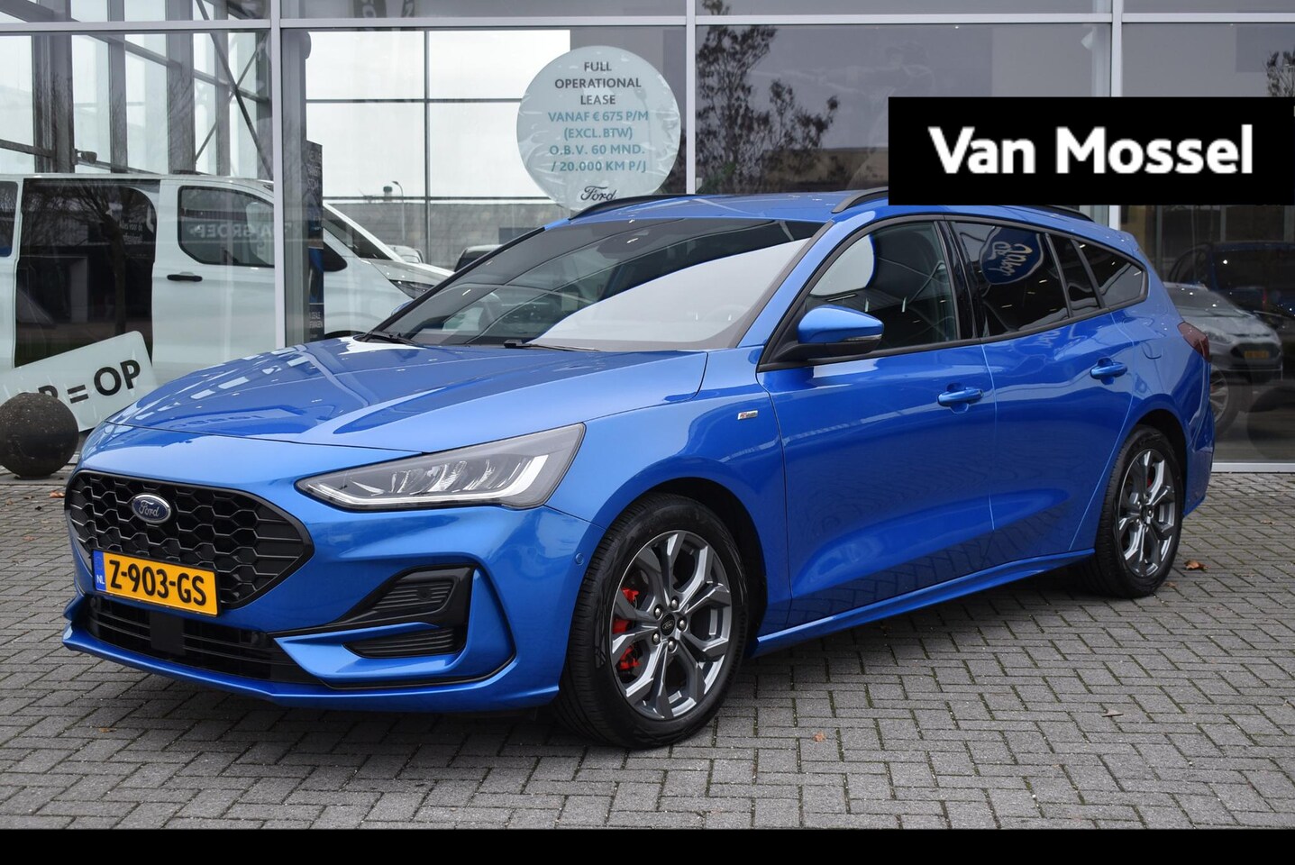 Ford Focus Wagon - 1.0 EcoBoost Hybrid ST Line X | Climate Control | Adaptieve Cruise Control | Achteruirijca - AutoWereld.nl
