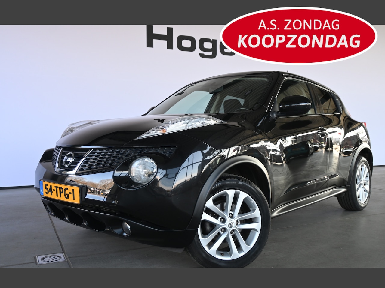 Nissan Juke - 1.6 Acenta Eco Clima Cruise Control Trekhaak Rijlaarprijs Inruil Mogelijk! - AutoWereld.nl