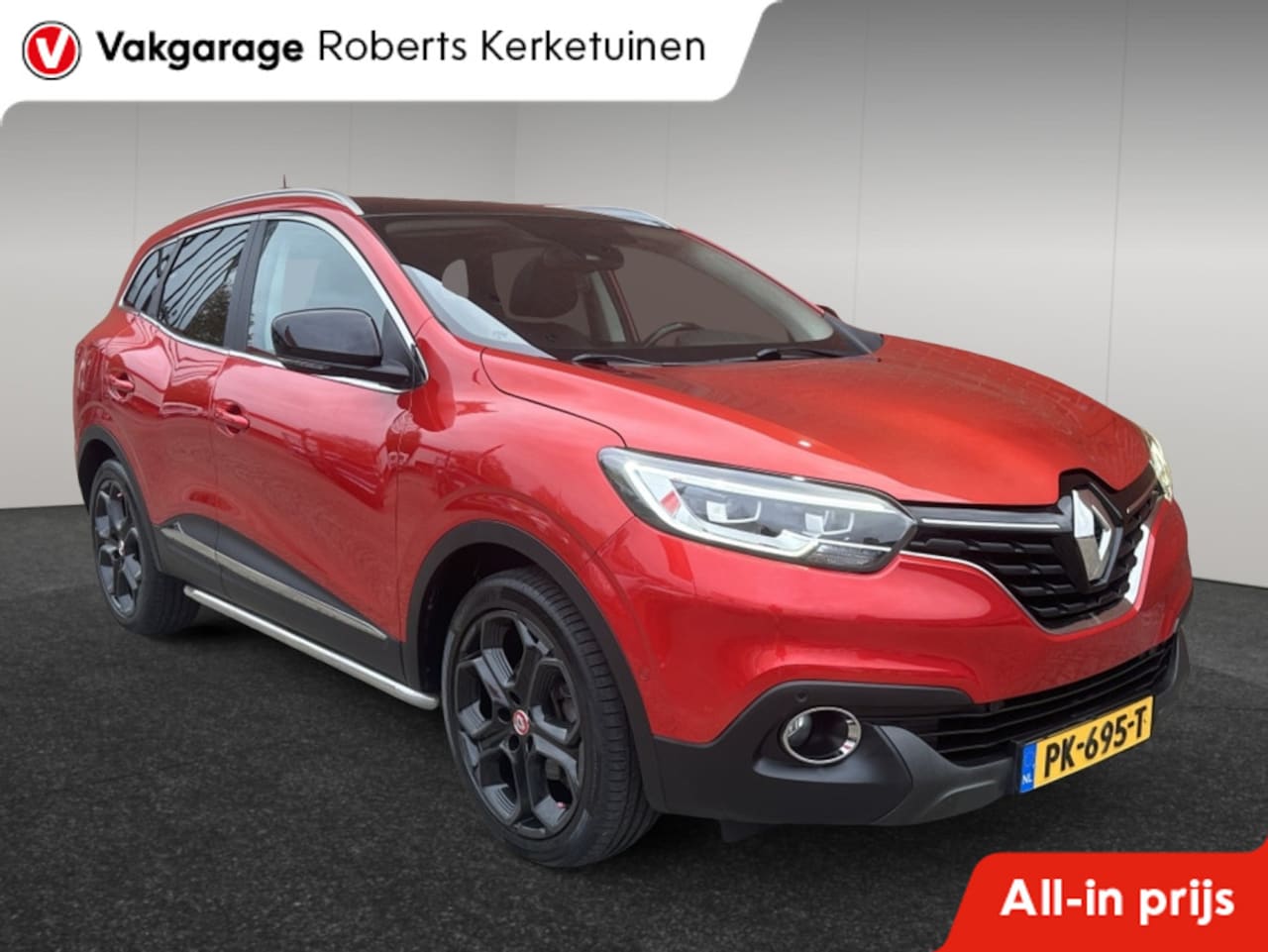 Renault Kadjar - 1.2 TCe Extase Leder Panoramadak Camera Navigatie Trekhaak - AutoWereld.nl