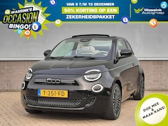Fiat 500e - Cabriolet 42kWh La Prima by Bocelli | EV | full options | all season banden