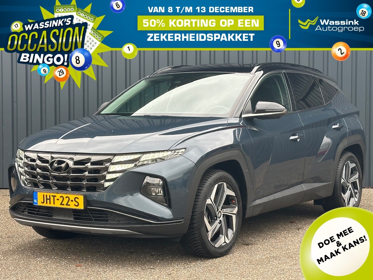Hyundai Tucson - 1.6 T-GDi PHEV 265pk AWD Aut. Premium I All Season I Geheugen Stoel I Elektr. Stoelen Verw - AutoWereld.nl