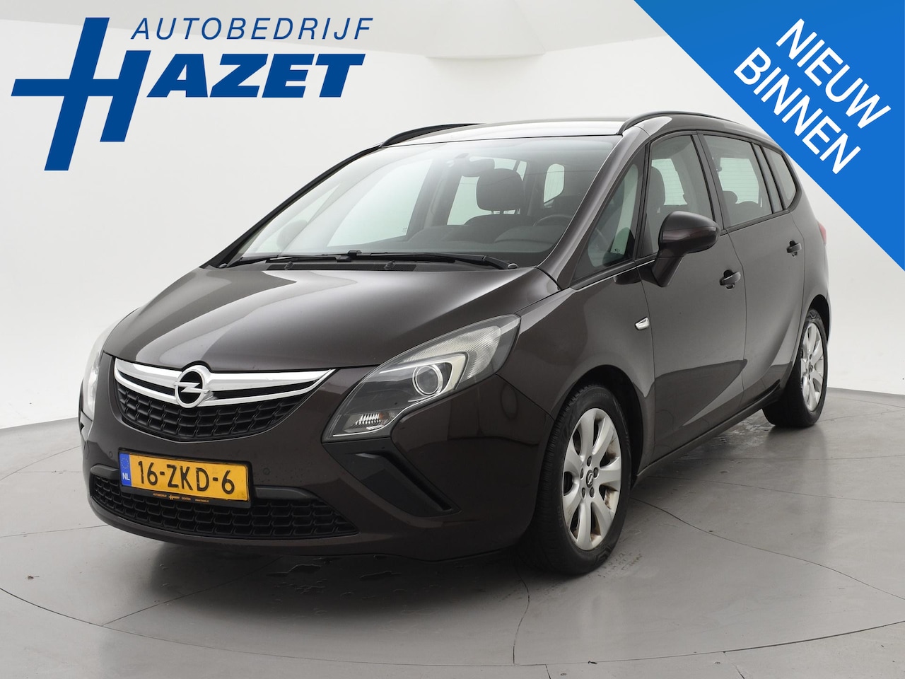 Opel Zafira Tourer - 1.4 NIEUW MODEL 7-PERSOONS + TREKHAAK | CRUISE CONTROL | PARKEERSENSOREN V+A - AutoWereld.nl