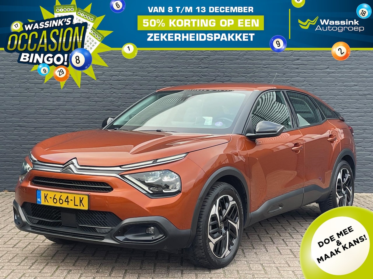 Citroën C4 - New 1.2 PureTech 130pk Feel Edition | Headsup Display | Afneembare Trekhaak | Lane Assist - AutoWereld.nl