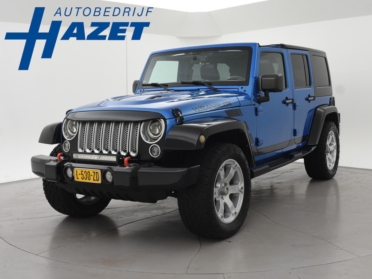 Jeep Wrangler Unlimited - 3.6 AUT. SOFTTOP + HARDTOP | LEDER | APPLE CARPLAY | CAMERA | LED | 20 INCH A/T - AutoWereld.nl