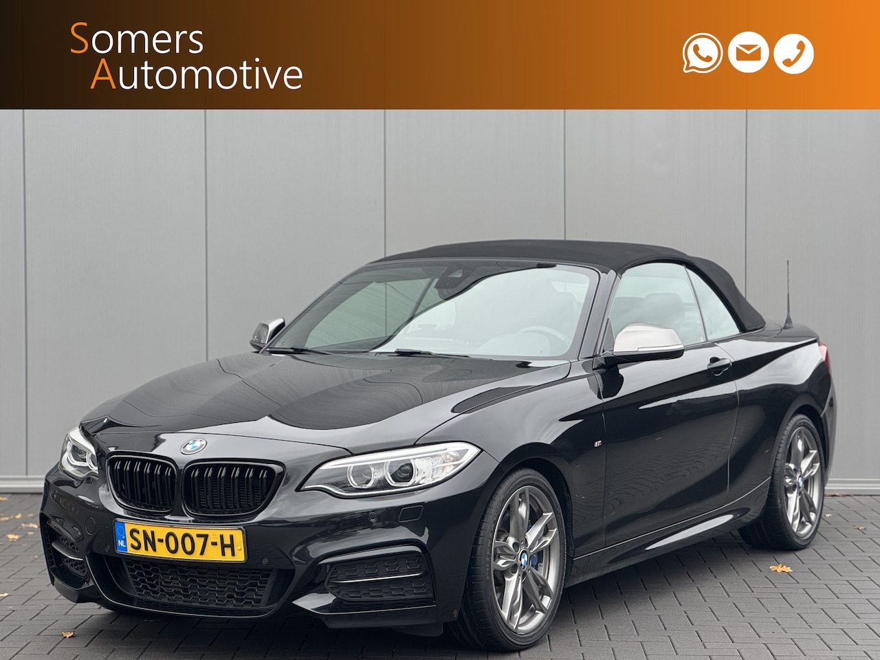 BMW 2-serie Cabrio - M235i High Executive | Harman Kardon | Keyless | Camera | Memory Seat - AutoWereld.nl