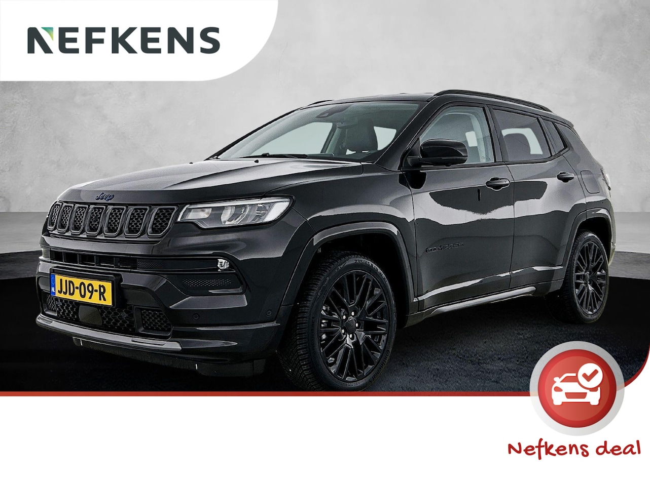 Jeep Compass - 4xe Plug-in Hybrid Electric S 240pk Automaat | LAGE KM | Elektrisch Verstelbare Bestuurder - AutoWereld.nl