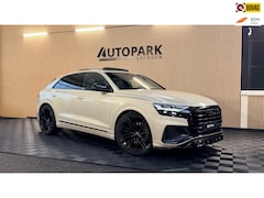 Audi Q8 - 55 TFSI e quattro |3X S Line|ABT|PANO|SOFTCLOSE|B&O|360CAM|DEALER ONDERHOUDEN| LUCHTVERING