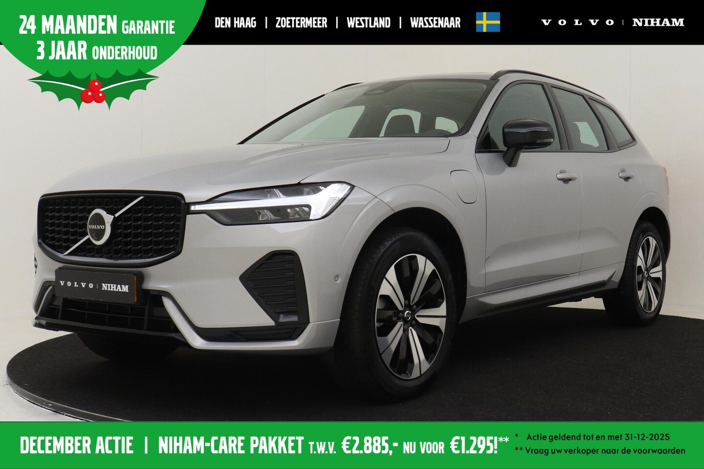 Volvo XC60 - T6 PLUG-IN HYBRID AWD PLUS DARK -PANO.DAK|POWER-SEATS|360°CAM|TREKHAAK - AutoWereld.nl