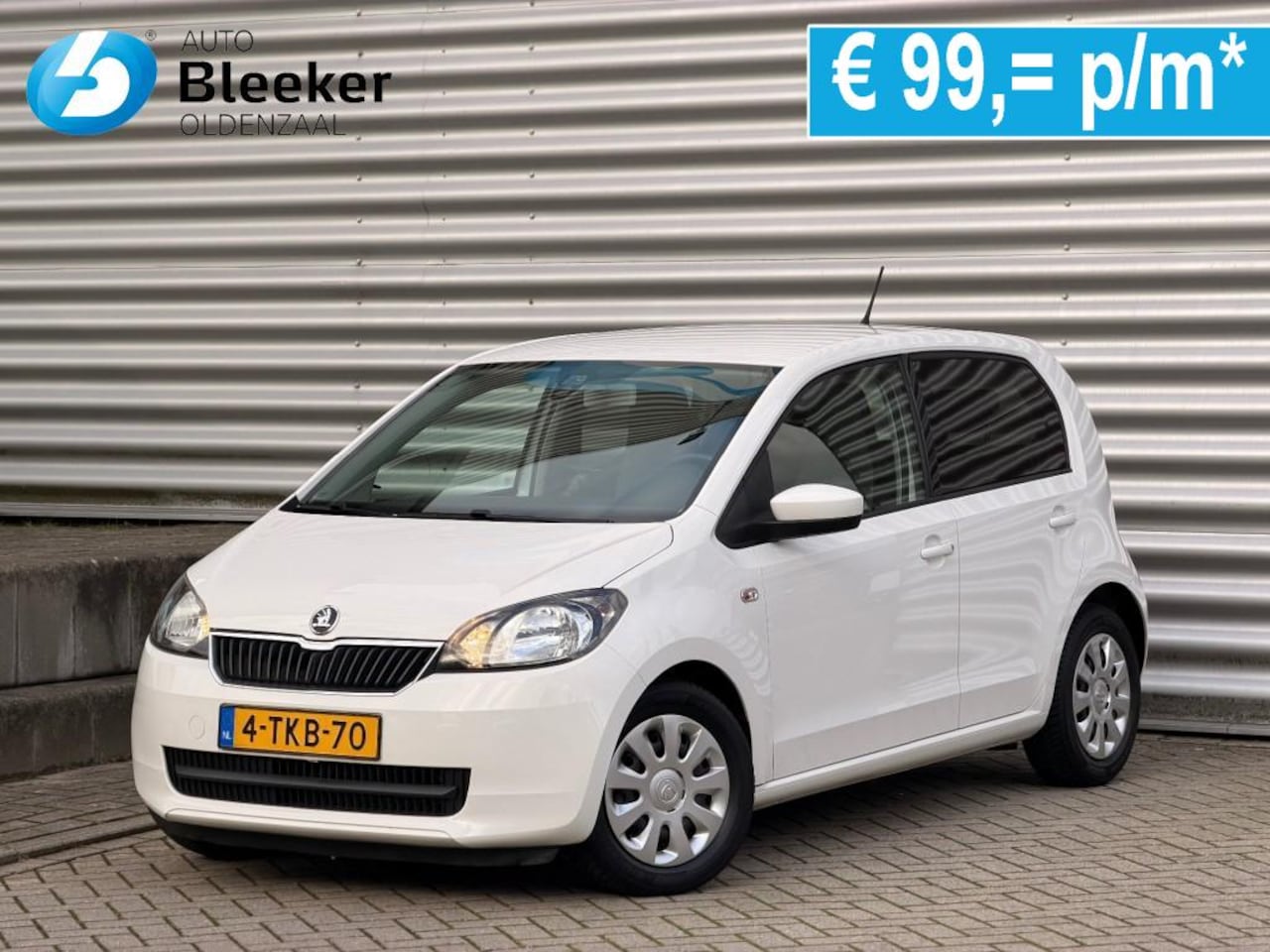 Skoda Citigo - 1.0 GreenTech Ambition Navi Airco Electrische Ramen - AutoWereld.nl