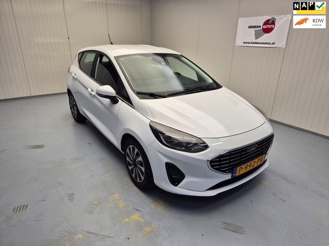 Ford Fiesta - 1.0 EcoBoost Hybrid Titanium Navi Carplay Ecc Cruise Control - AutoWereld.nl