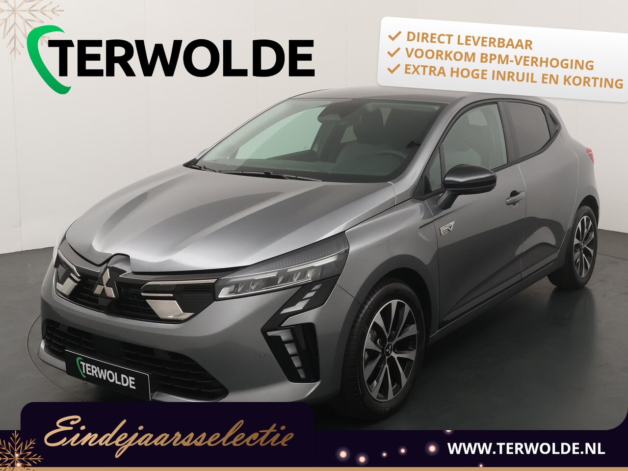 Mitsubishi Colt - 1.6 HEV Intense €2.500 korting | Keyless entry & go | Led verlichting | Achteruitrij camer - AutoWereld.nl