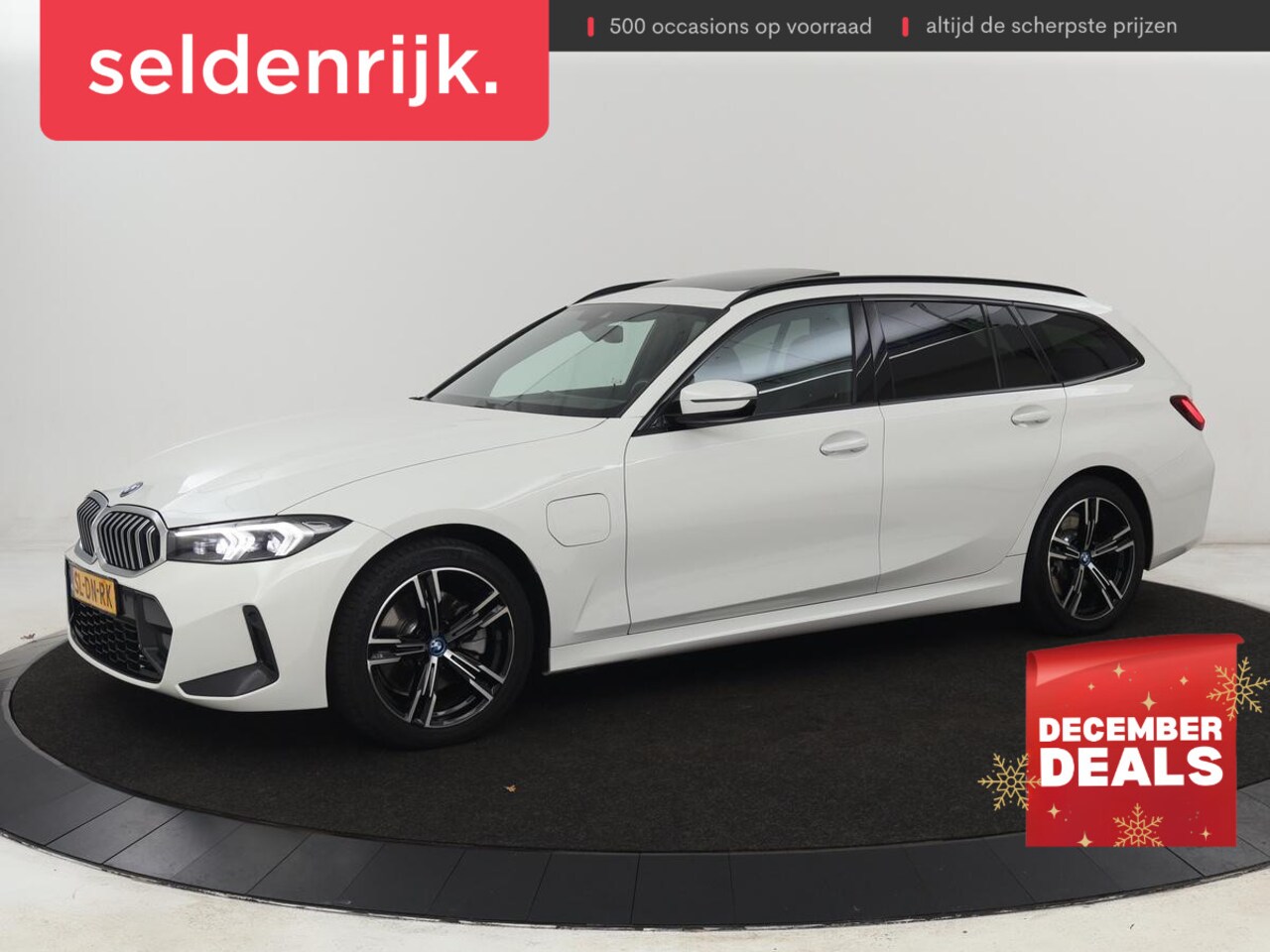 BMW 3-serie Touring - 320e M Sport | Panoramadak | Trekhaak | Stoelverwarming | Carplay | Sportstoelen | Leder/A - AutoWereld.nl