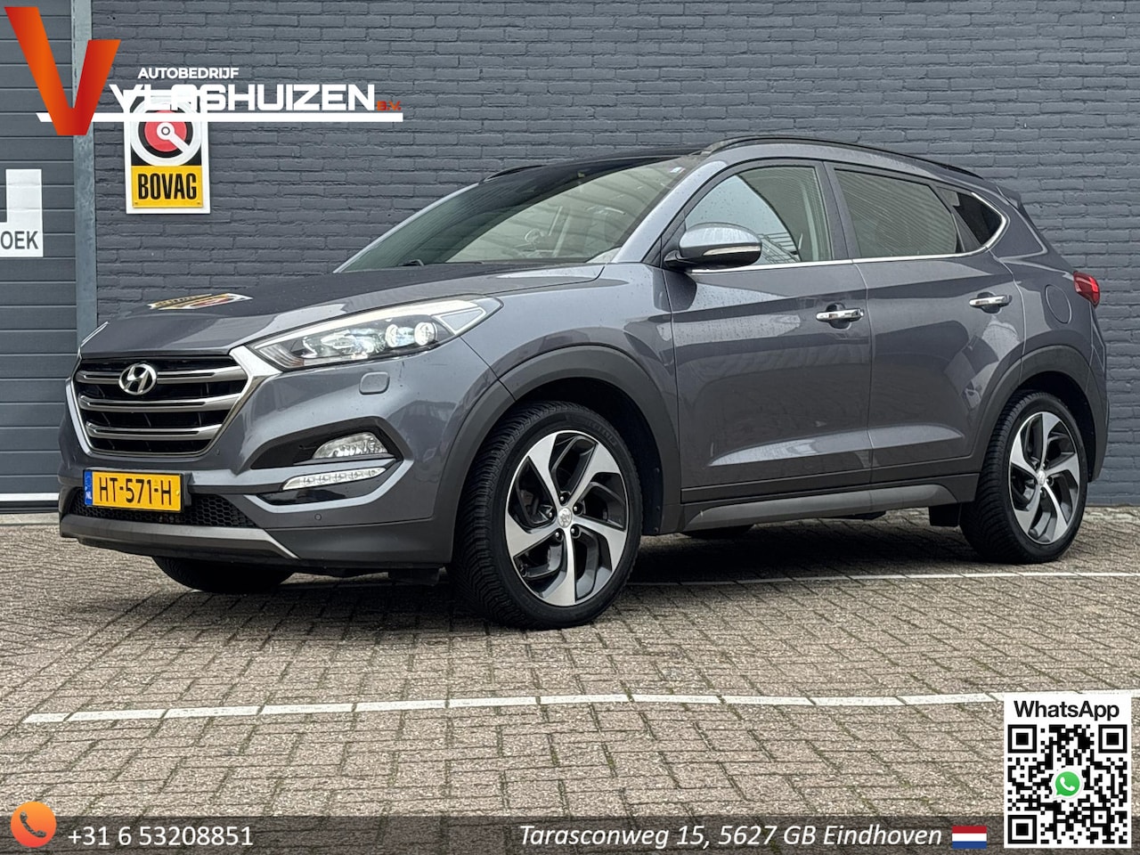 Hyundai Tucson - 1.6 T-GDi Premium | Climate | Cruise | Navi | Camera | Stoel/Stuurverwarming | - AutoWereld.nl