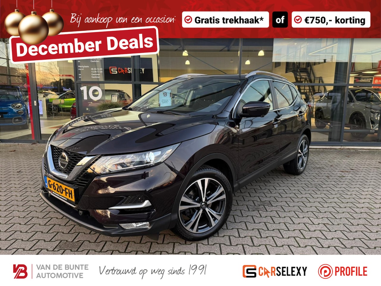 Nissan Qashqai - 1.3 DIG-T N-Connecta *Trekhaak & Night Shadelak* - AutoWereld.nl