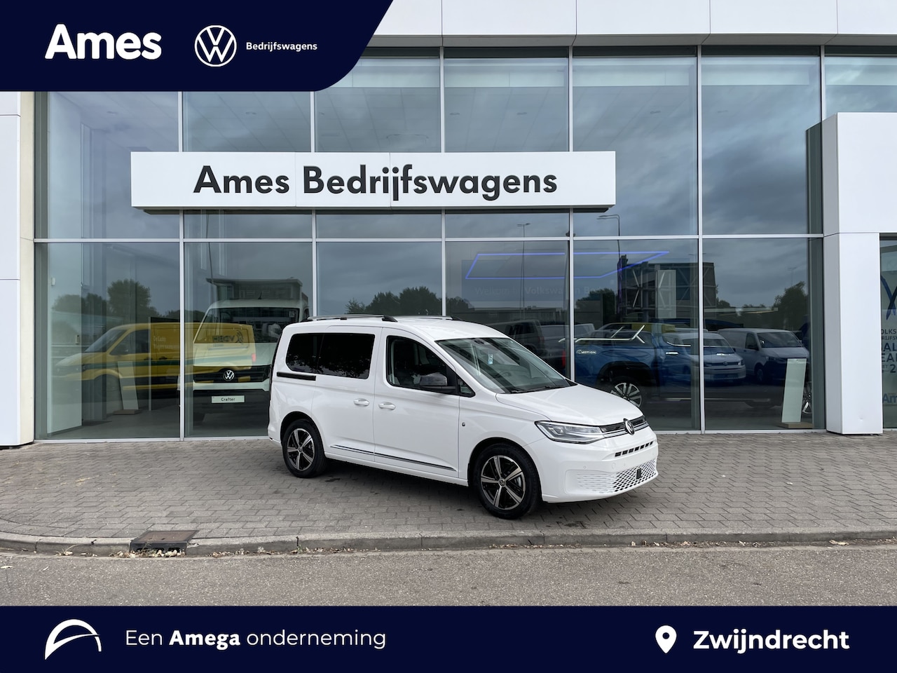 Volkswagen Caddy - 1.5 TSI 150PK DSG Hybride Style | app connect | Led koplampen - AutoWereld.nl