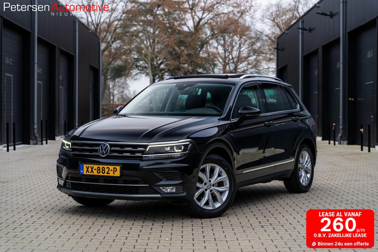 Volkswagen Tiguan - 1.4 TSI 4Motion Highline *Vol* Leder* Pano* - AutoWereld.nl