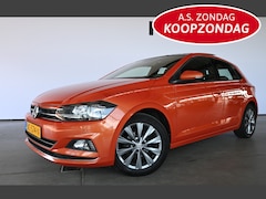 Volkswagen Polo - 1.0 TSI Highline Clima Panoramadak Stoelverwarming Carplay Rijklaarprijs Inruil Mogelijk