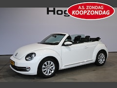 Volkswagen Beetle Cabriolet - 1.2 TSI Design BlueMotion Cruise control PDC Airco Navigatie Stoelverwarming 100% Onderhou