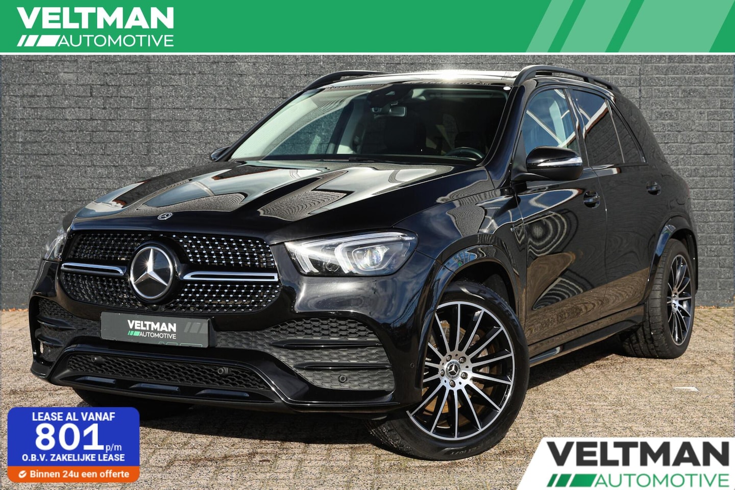 Mercedes-Benz GLE-Klasse - 350 e 4MATIC AMG LINE PANO LUCHTVERING BURMESTER TREKHAAK - AutoWereld.nl