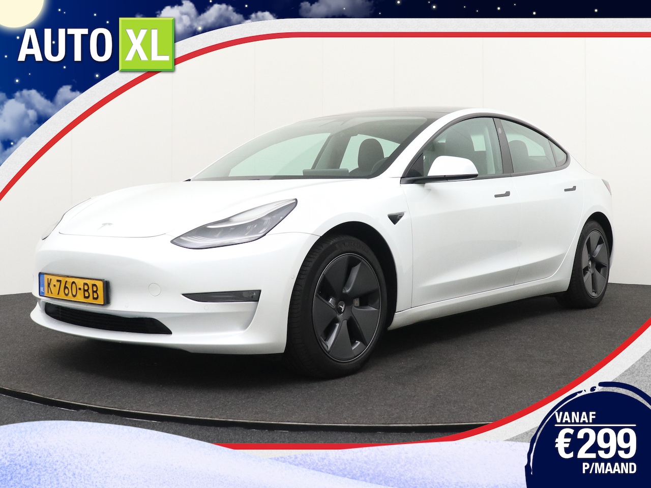 Tesla Model 3 - Long Range RWD Long Range Face Lift Full Self-Driving Rijstrookwissel Trekhaak - AutoWereld.nl