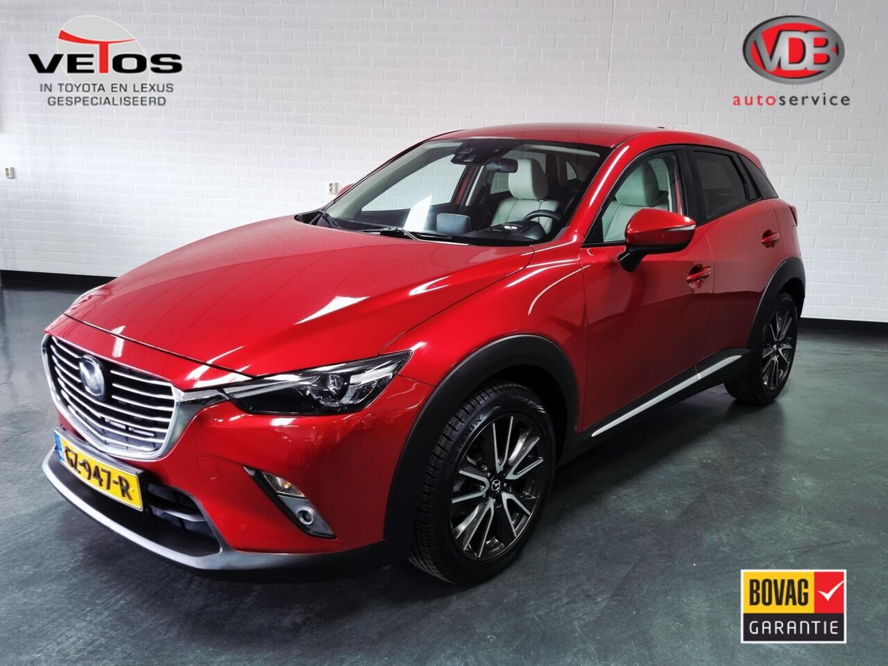 Mazda CX-3 - 2.0 SkyActiv-G 120 GT-M Automaat/ HUD - AutoWereld.nl
