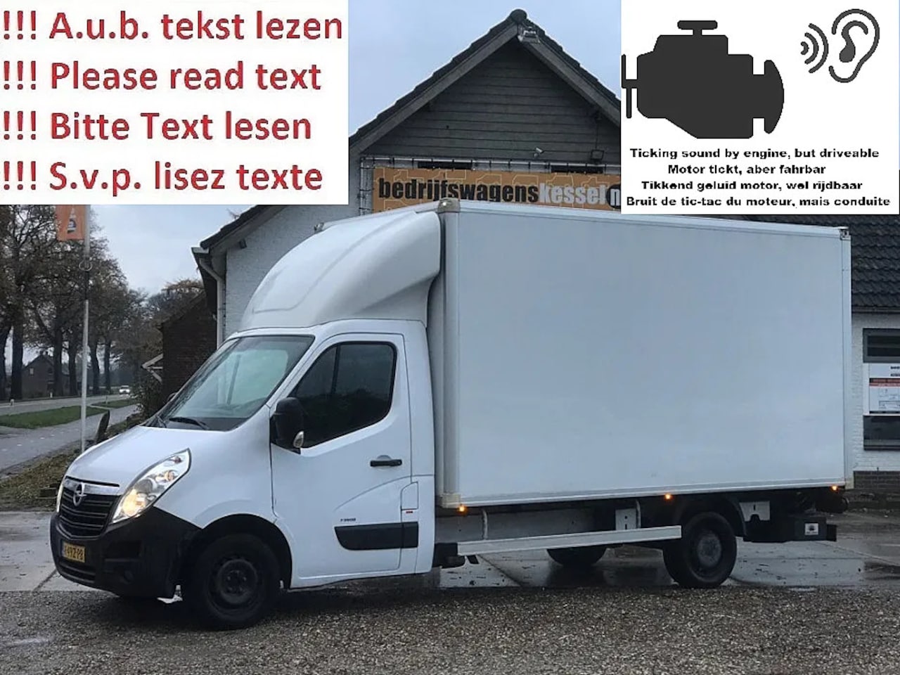 Opel Movano - 2.3 CDTI BiTurbo Euro 6 Bakwagen Laadklep - AutoWereld.nl